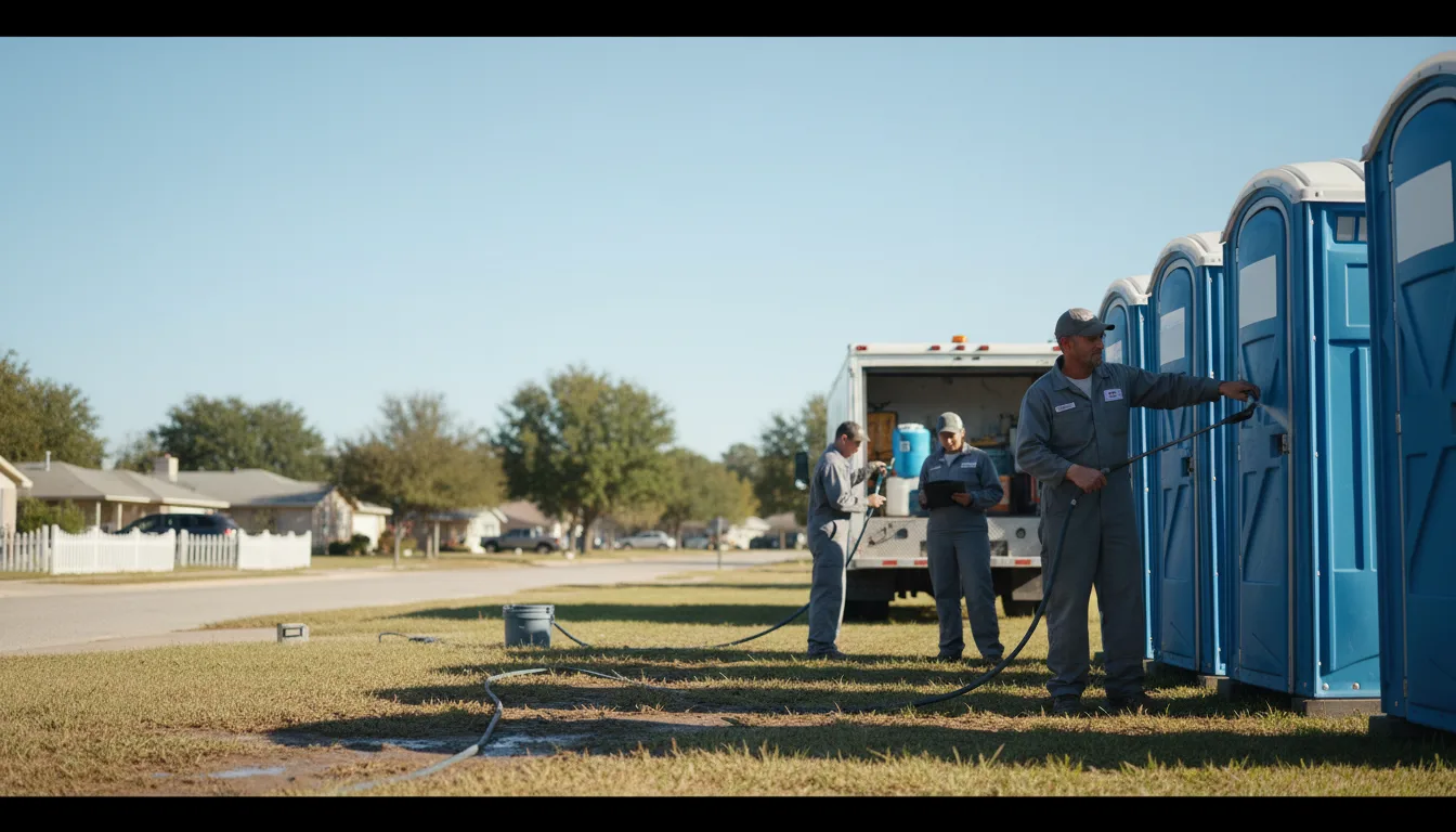 Long-Term Portable Toilet Rental in Water View, VA near me